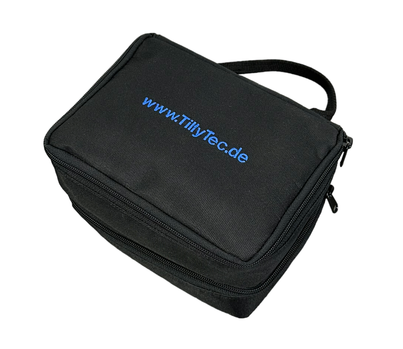 TillyTec® Lampentasche mit Tragegriff und zwei Fächern