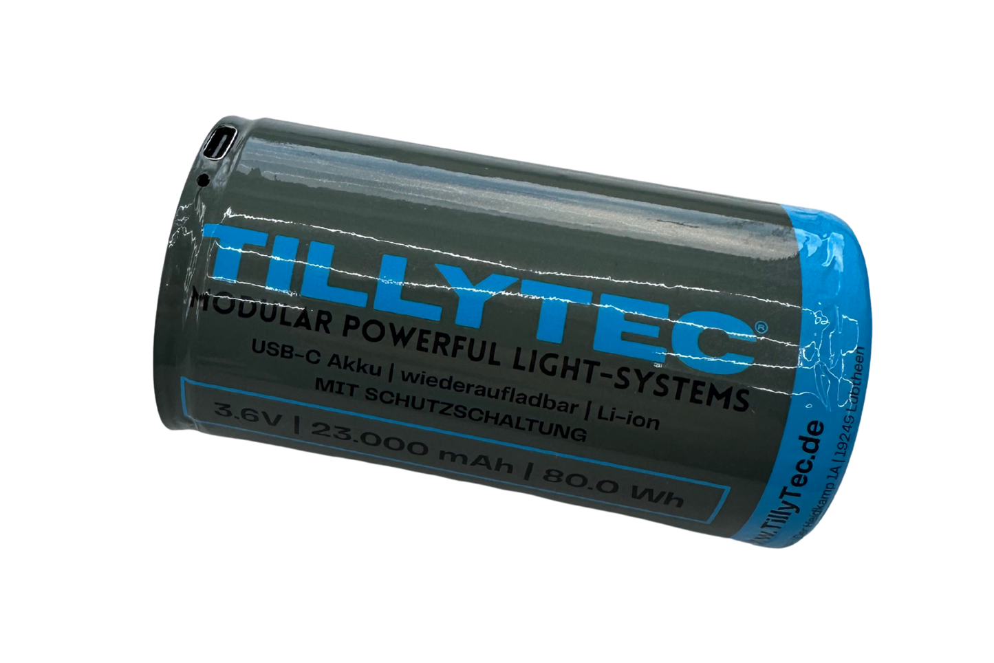 TillyTec® USB C Akku